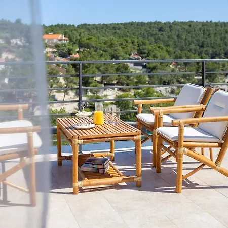 Luxury Seafront Seaview Milna Pool Feriehus Milna (Brac)